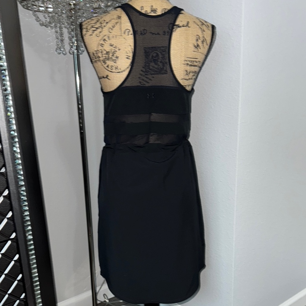 Adidas Black Halter Mini Sundress (Loose Fit) - Picture 2 of 8